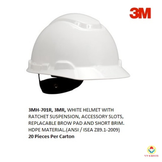 NÓN BẢO HỘ 3M H700R