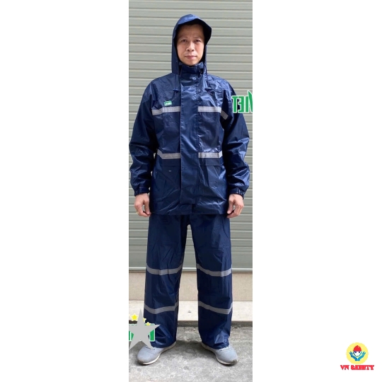 Áo mưa bộ phản quang