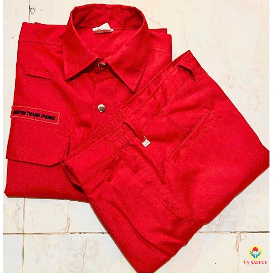 Quần áo chậm cháy vải Nomex